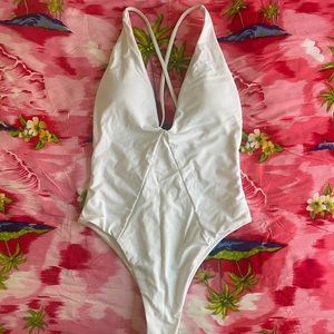 One-piece Brazilian swimsuit